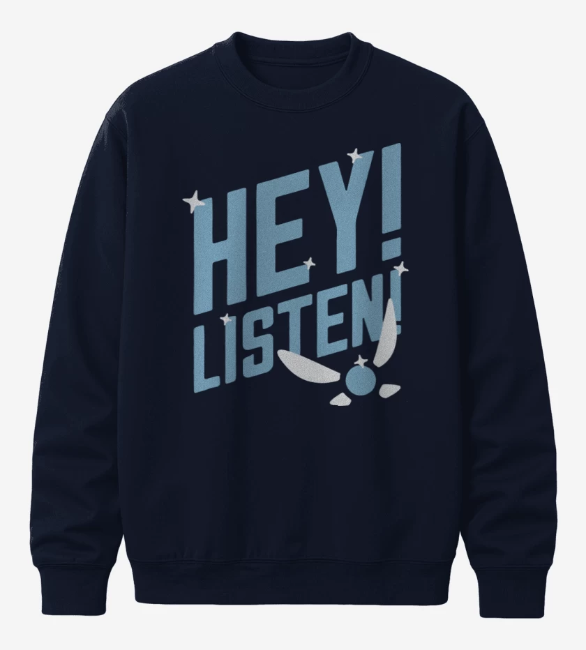 Poleron polo Azul Marino de Hey! Listen!