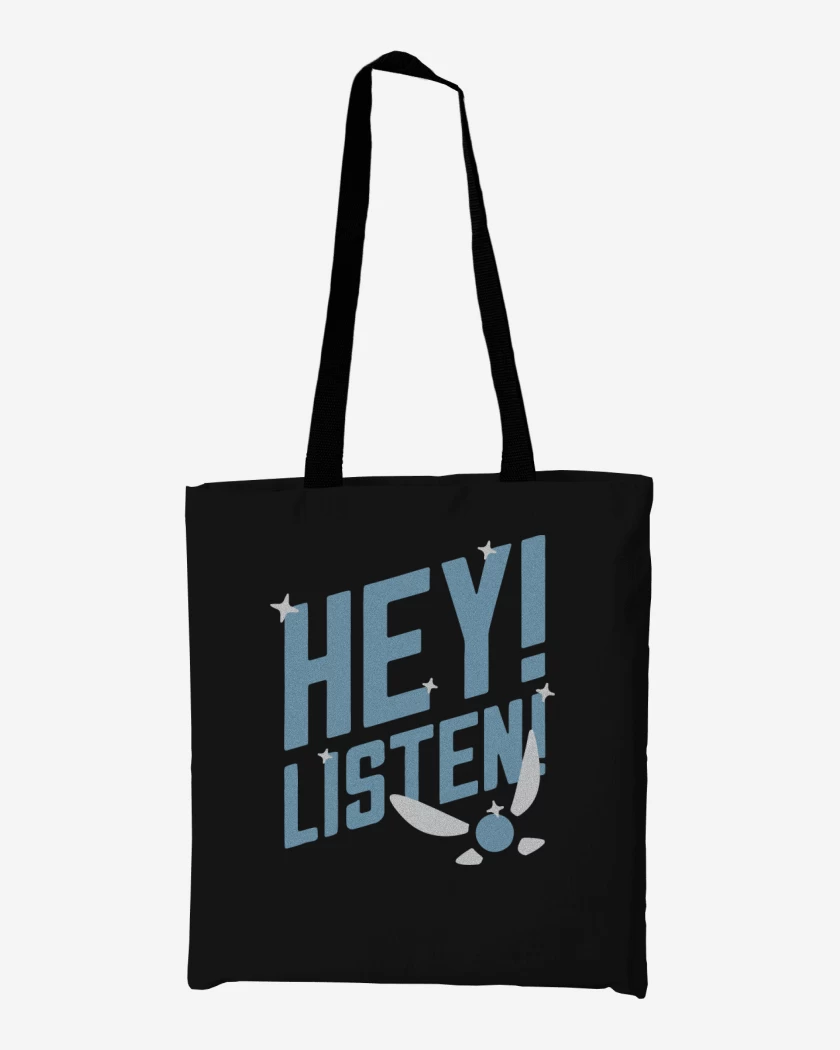 Totebag Hey! Listen!