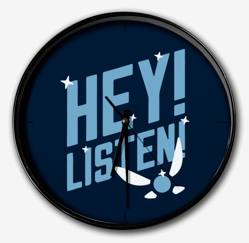 Reloj Azul Marino de Hey! Listen!