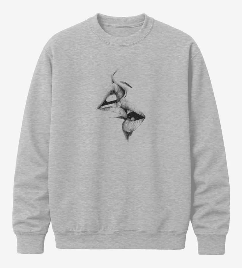 Poleron polo Gris Melange de Kiss Universal