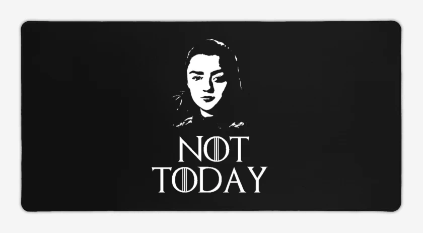 Mouse pad Gamer Negro de Not today