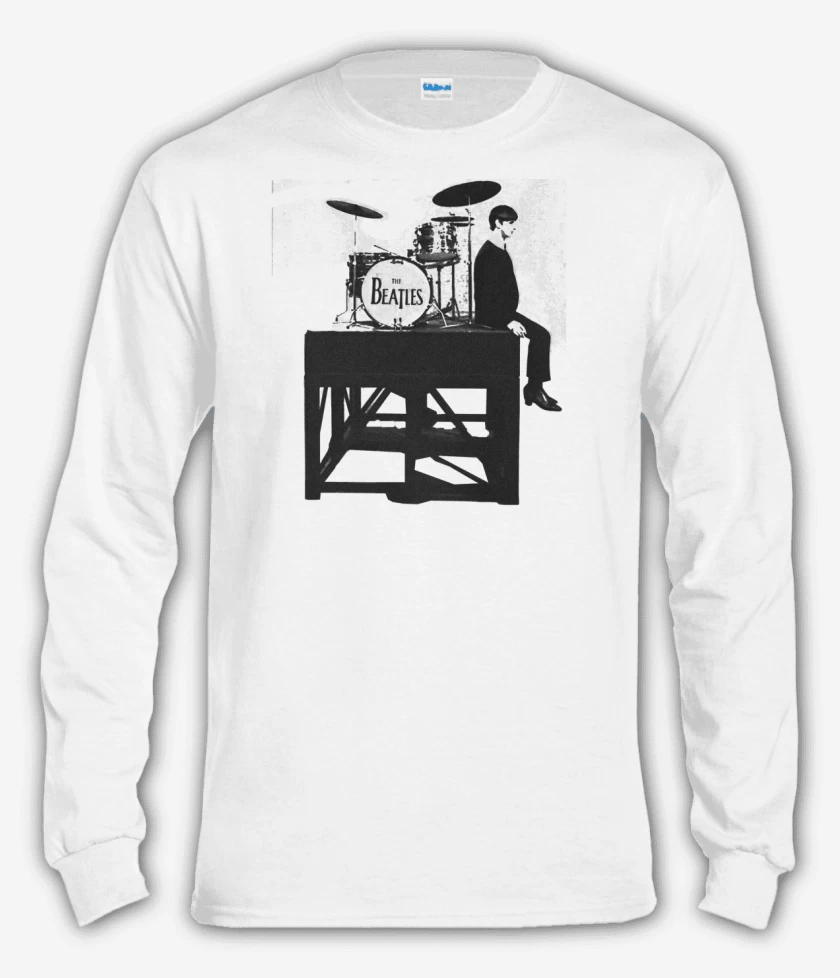 Polera manga larga Blanco de RINGO TARIMA