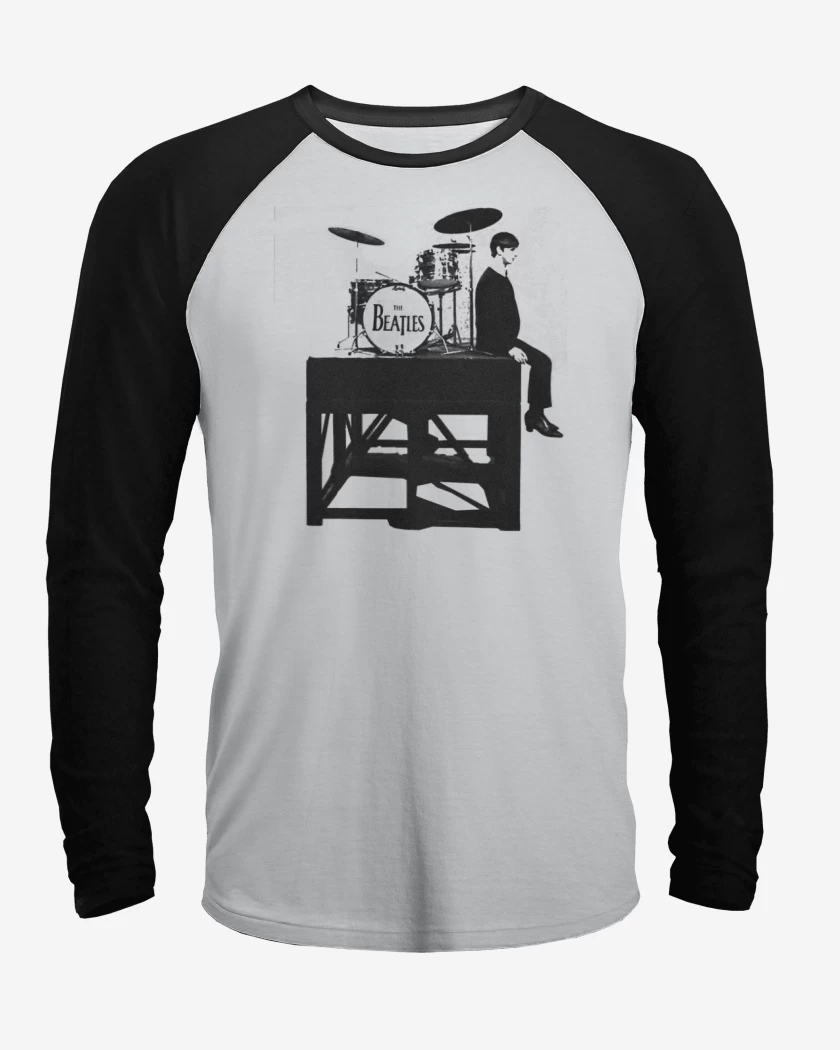 Polera Raglan Blanco / Negro de RINGO TARIMA