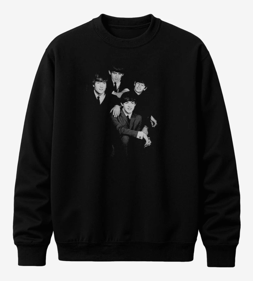 Poleron polo Negro de The beatles 5 