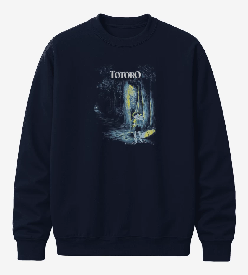 Poleron polo Azul Marino de Totoro 10