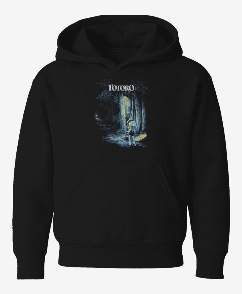 Poleron de niño Negro de Totoro 10