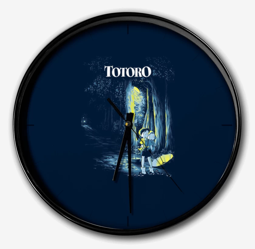 Reloj Azul Marino de Totoro 10