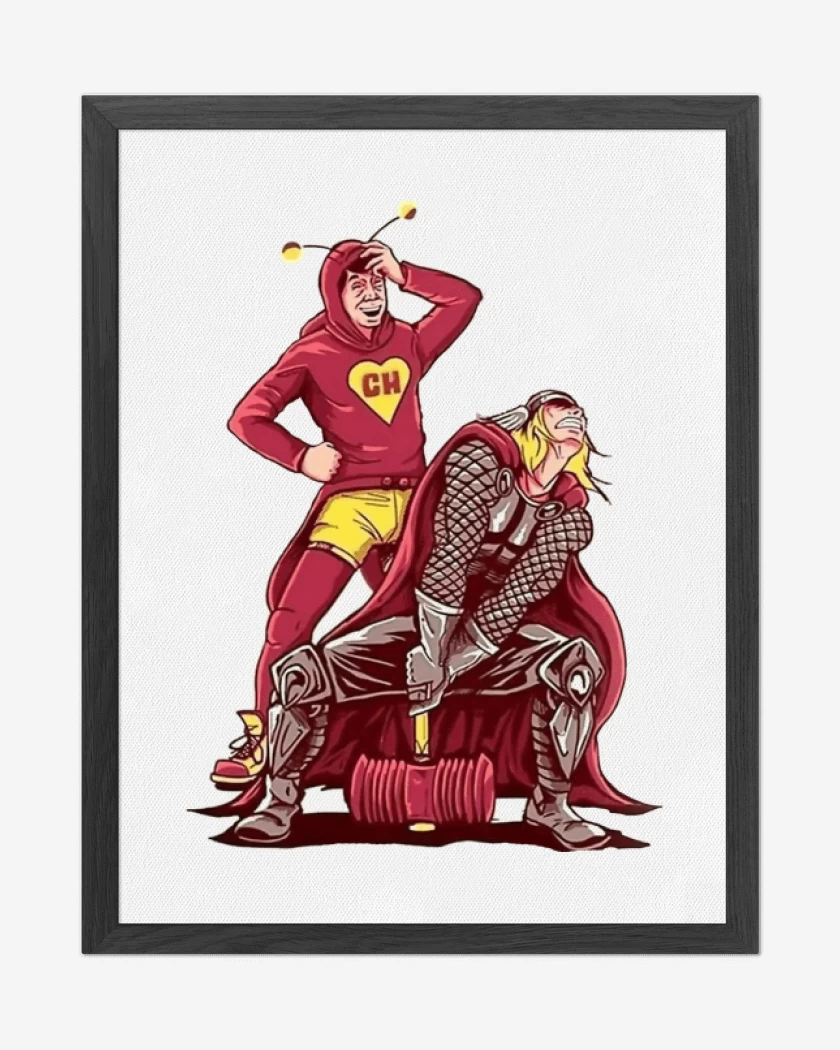Cuadro decorativo Chapu Thor 