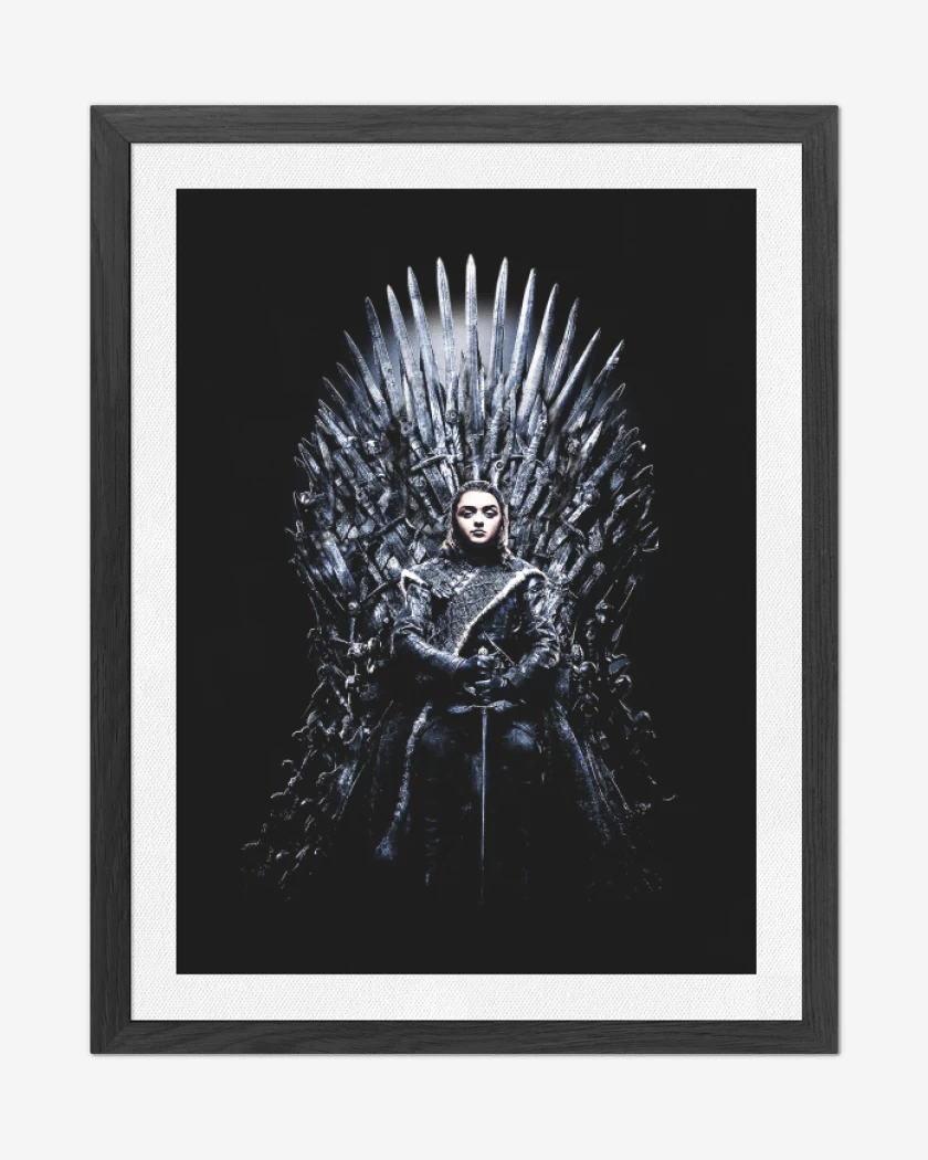 Cuadro decorativo Negro de Arya