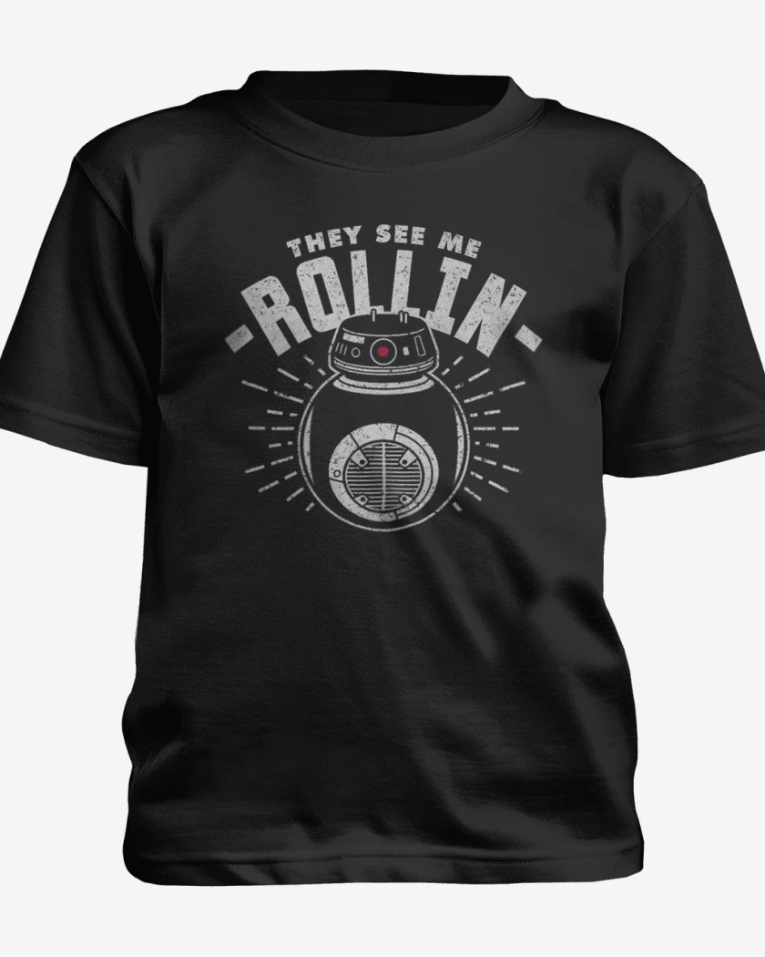 Polera de niño Negro de Rollin