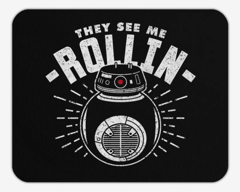 Mousepad Negro de Rollin