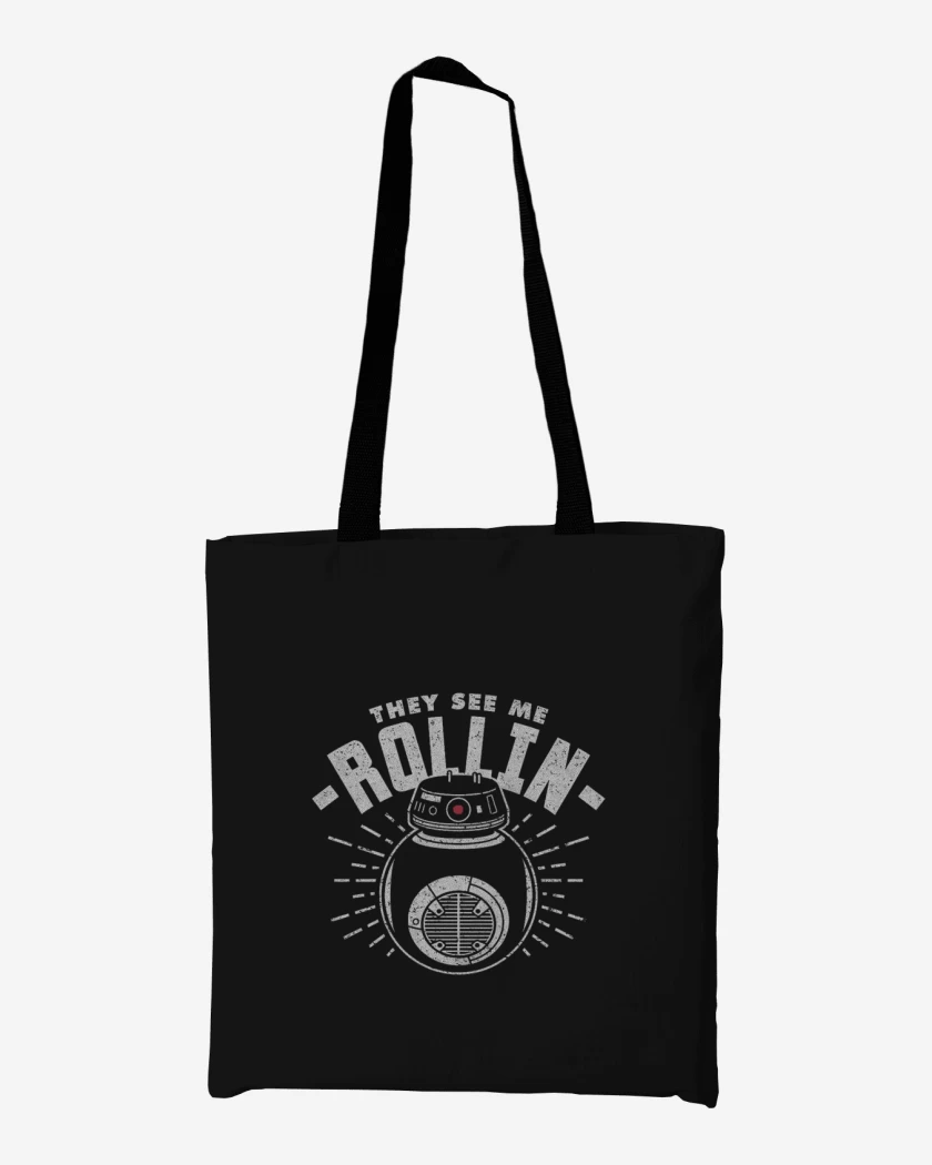 Totebag Negro de Rollin