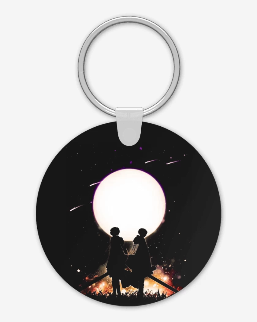 Llavero Negro de Shingeki no Kyojin 