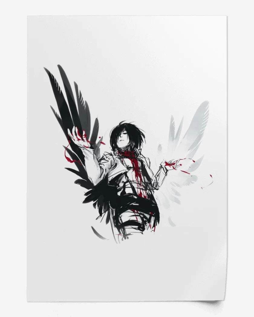 Print Blanco de Mikasa 
