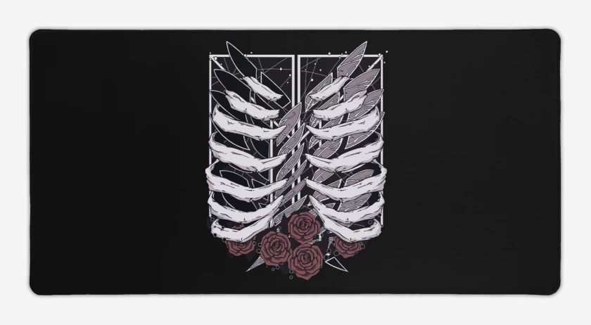 Mouse pad Gamer Negro de Liberty