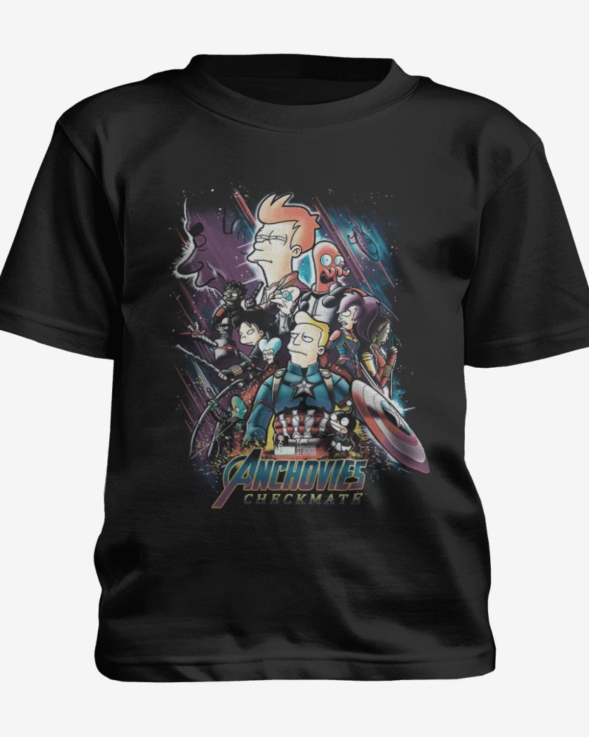 Polera de niño Negro de Futuvengadores