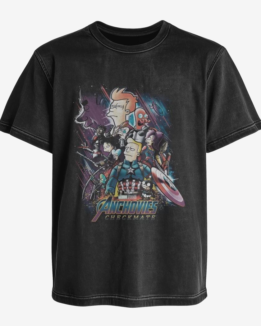 Polera desgastada Futuvengadores