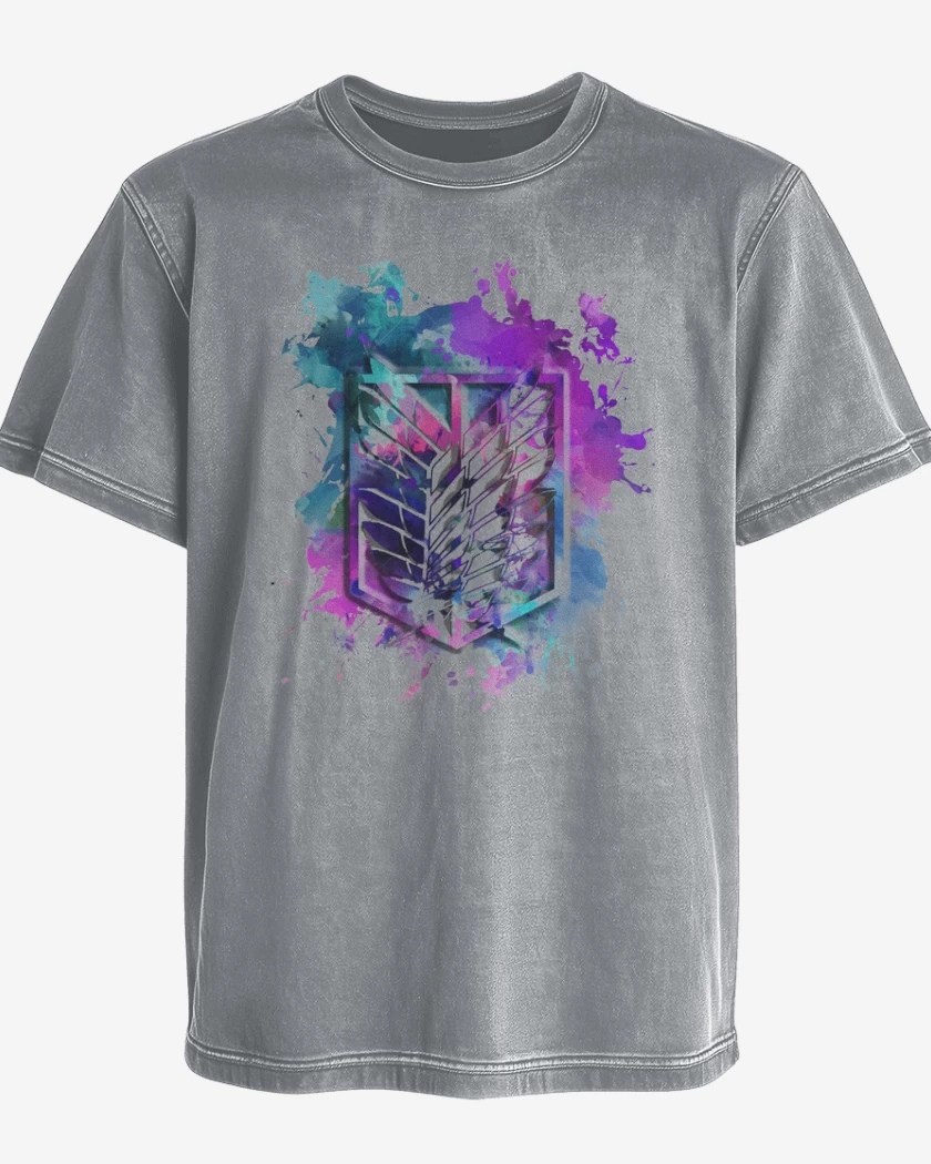 Polera desgastada Liberty colors