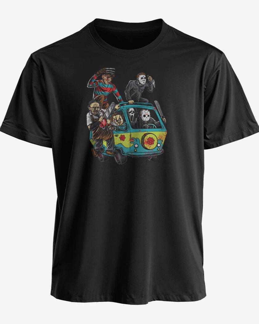 Polera premium Negro de El manso vacileee