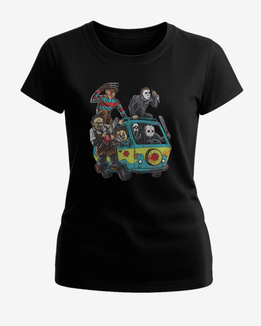 Polera de Mujer Negro de El manso vacileee