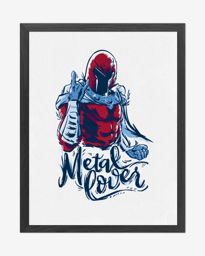Cuadro decorativo Blanco de Magneto