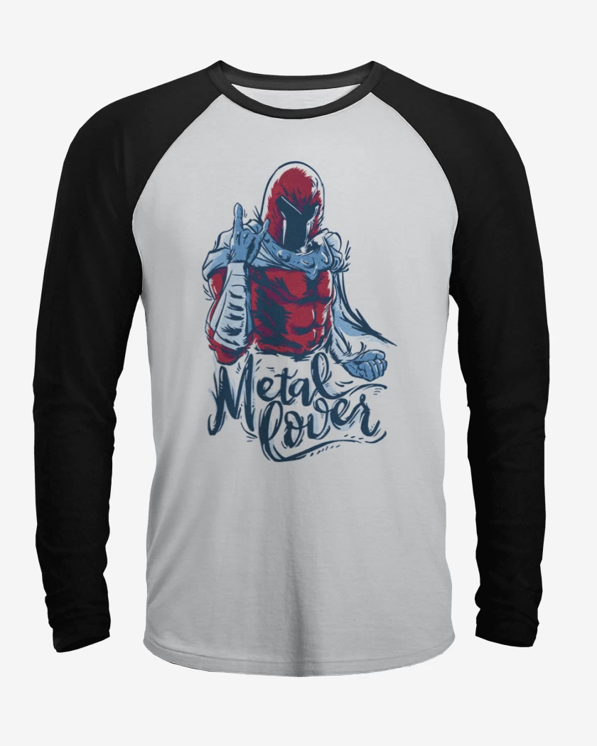 Polera Raglan Blanco / Negro de Magneto