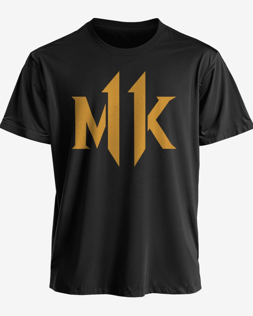 Polera premium Negro de Mortal kombat 11