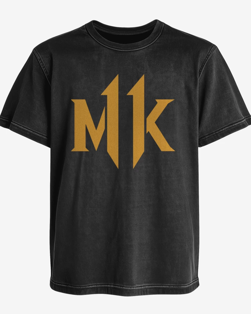 Polera desgastada Mortal kombat 11