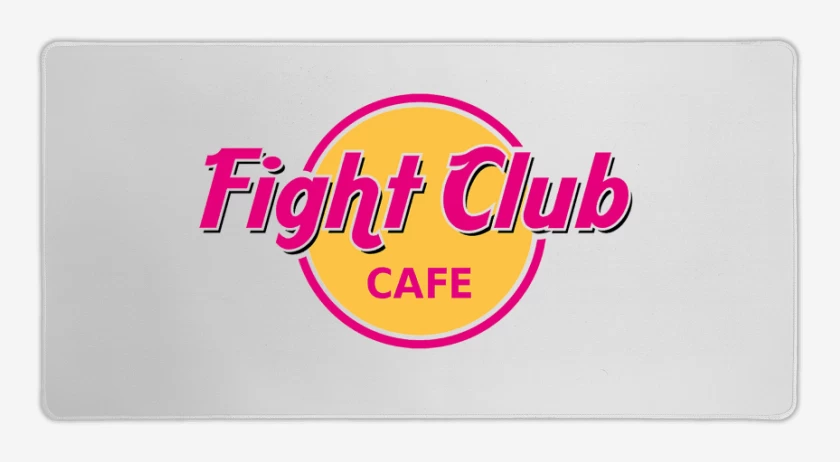 Mouse pad Gamer Blanco de Fight club 2