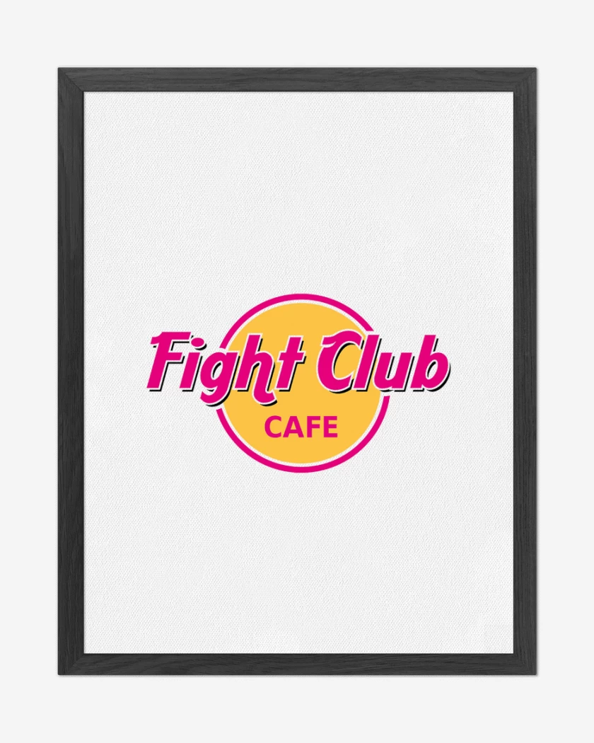Cuadro decorativo Blanco de Fight club 2