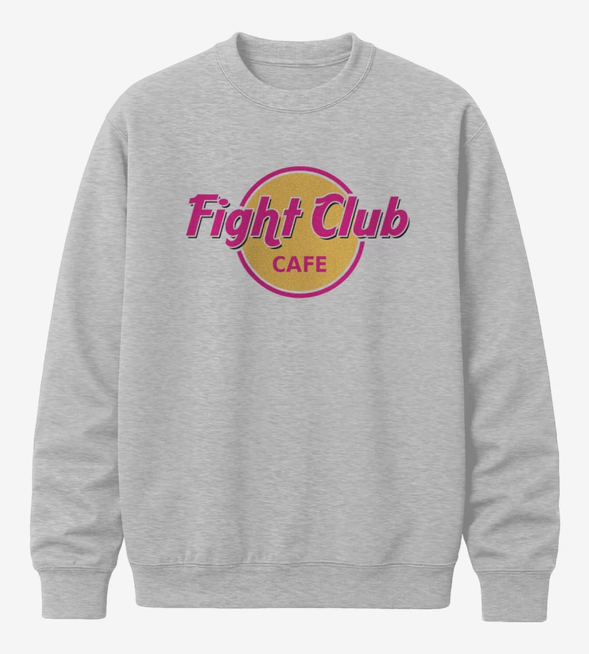 Poleron polo Gris Melange de Fight club 2