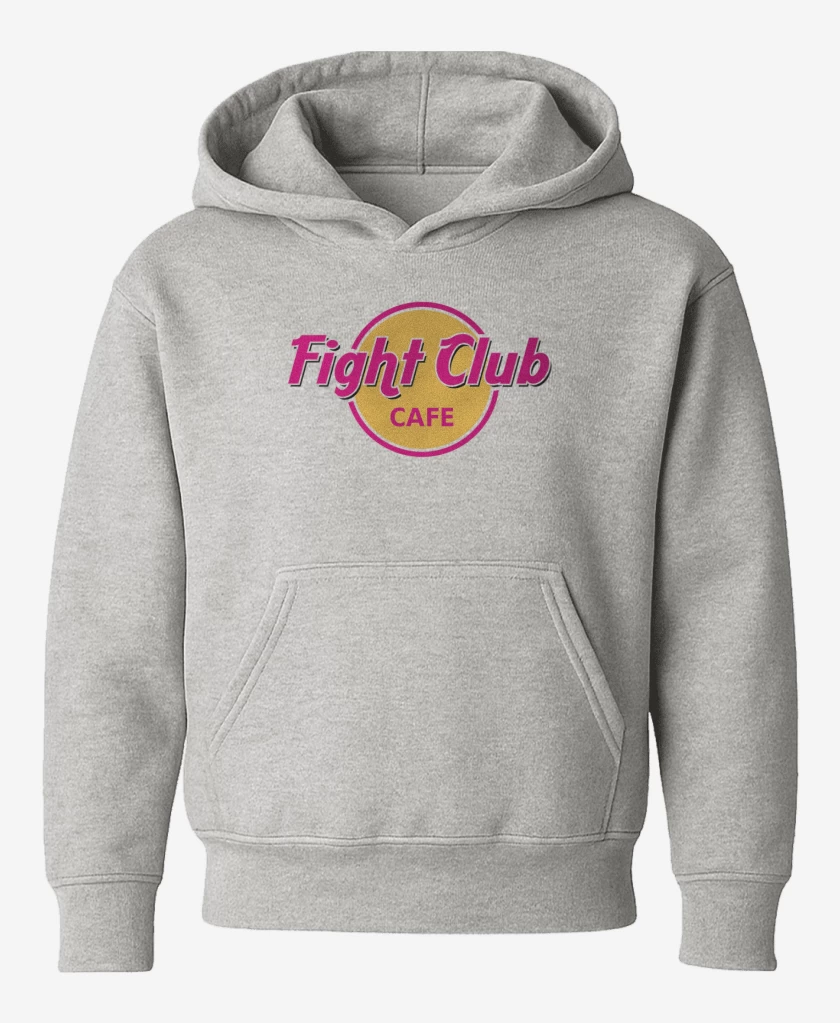 Poleron de niño Gris Melange de Fight club 2