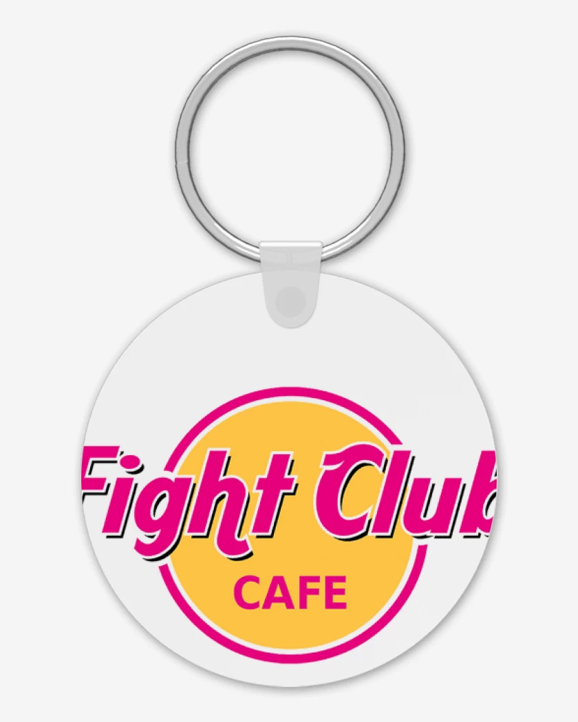 Llavero Blanco de Fight club 2