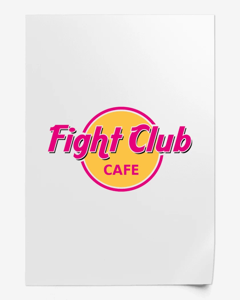 Print Blanco de Fight club 2