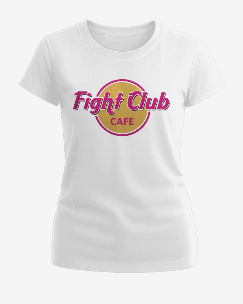 Polera de Mujer Blanco de Fight club 2