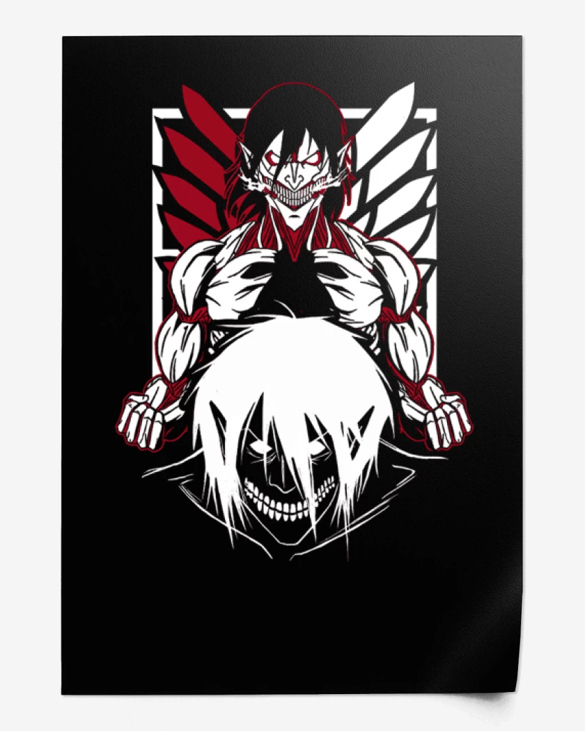 Print Titan eren 3