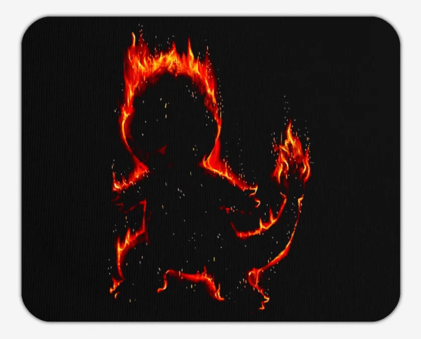 Mousepad Tipo fuego I