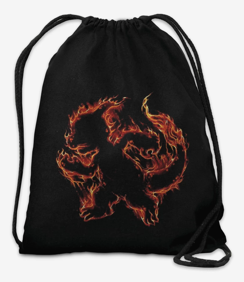 Mochila Negro de Tipo fuego II