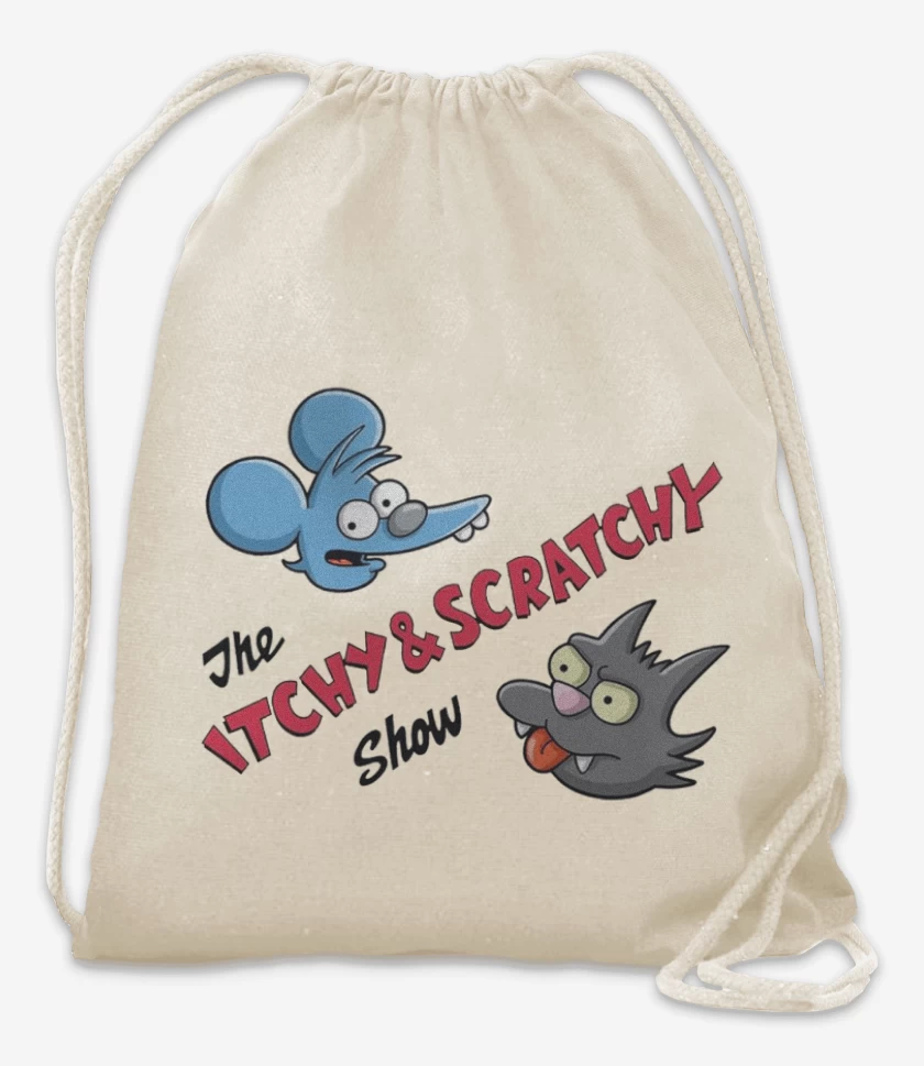 Mochila The Itchy and Scratchy show