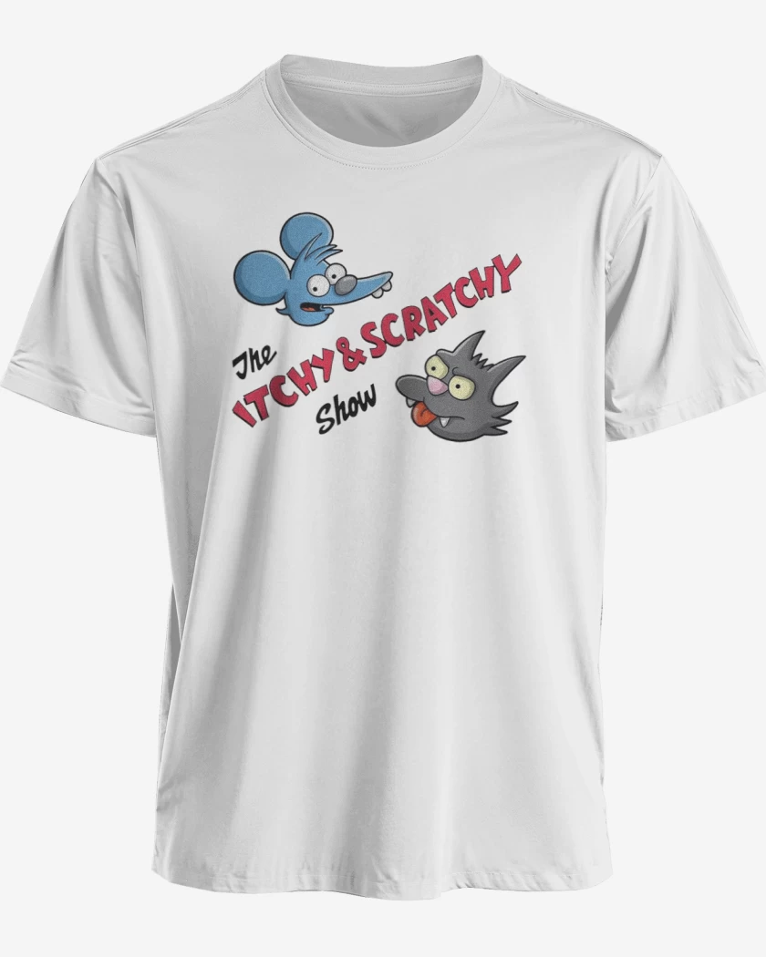 Polera premium The Itchy and Scratchy show