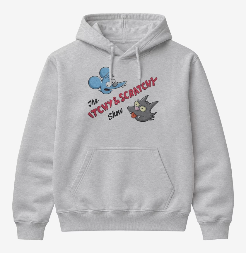 Poleron Canguro básico The Itchy and Scratchy show