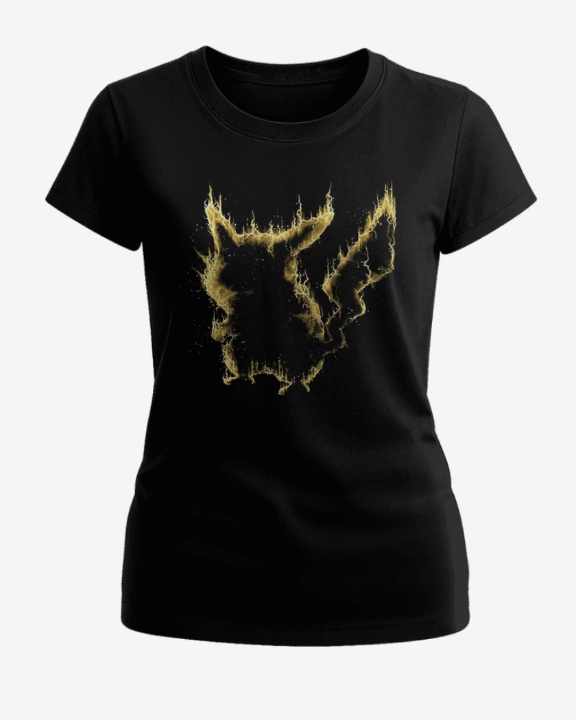 Polera de Mujer Negro de Tipo electrico I