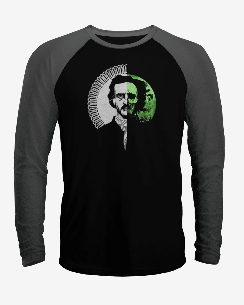 Polera Raglan Edgar Allan Poe