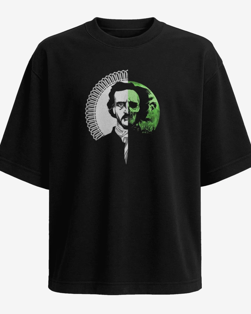 Polera Oversize Edgar Allan Poe