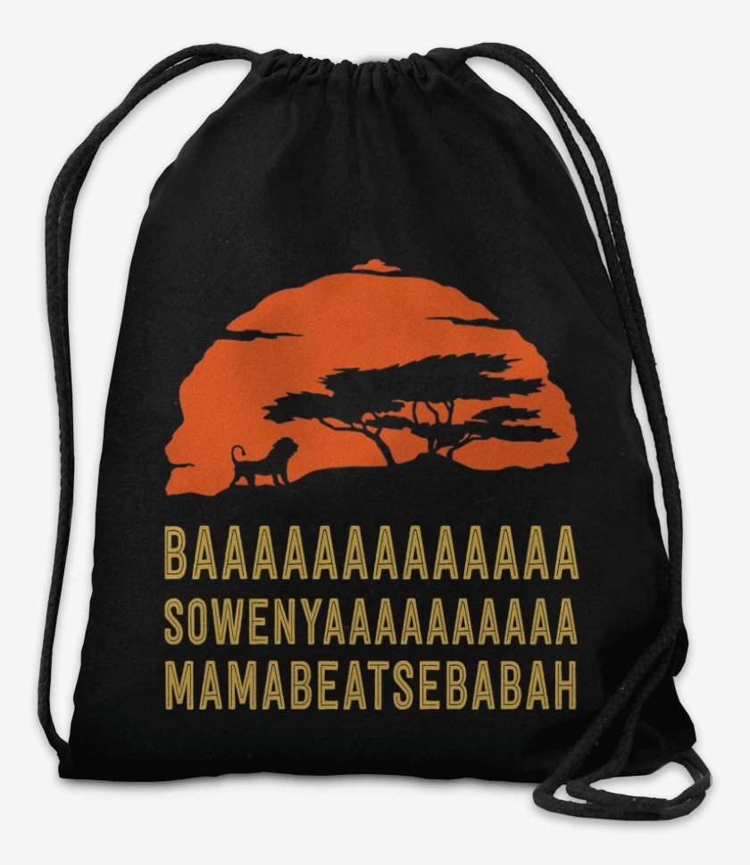 Mochila Negro de BASOWENYAMAMABEATSEBABAH