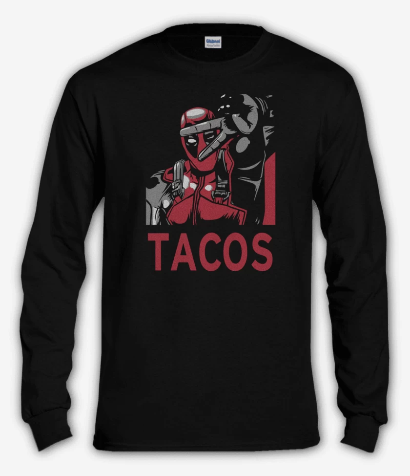 Polera manga larga Pozo de la Muerte - Tacos