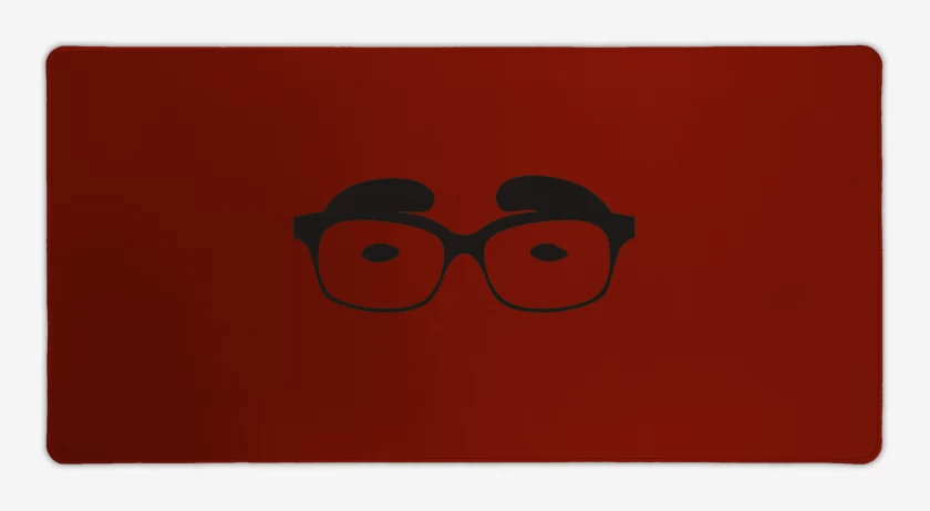 Mouse pad Gamer Rojo de Scorsese