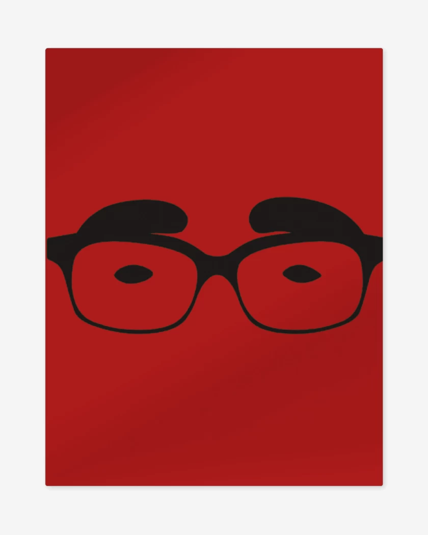 Print metalico Rojo de Scorsese