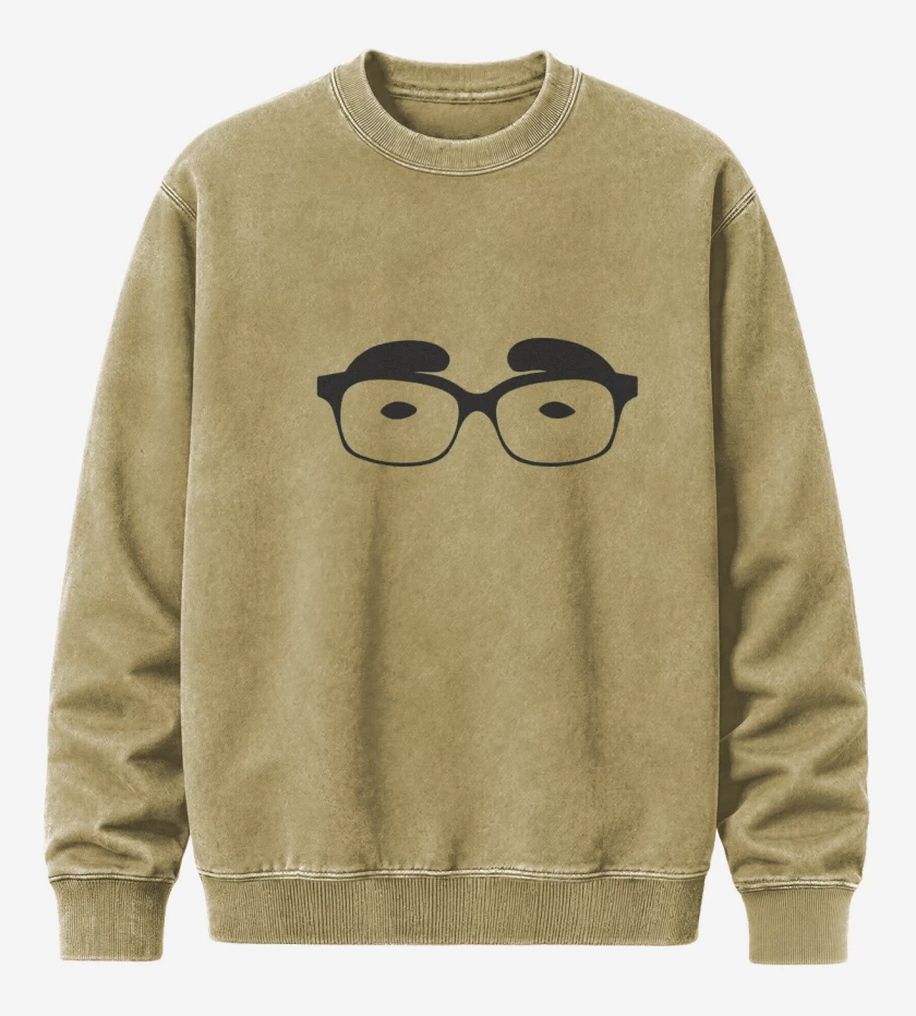Poleron Polo Acid Wash Beige de Scorsese