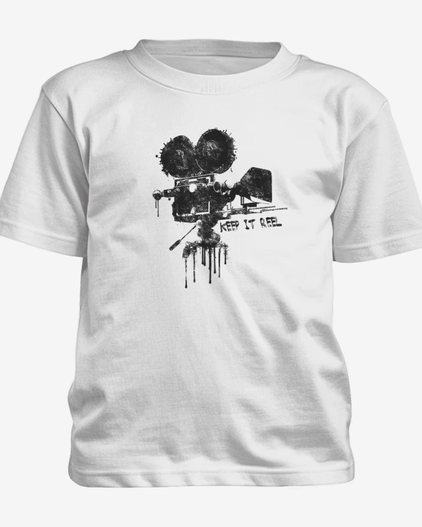 Polera de niño Blanco de Mantenlo en movimiento